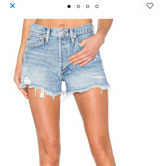 Agolde Parker Vintage Cut Off Short - Picture 5 of 7